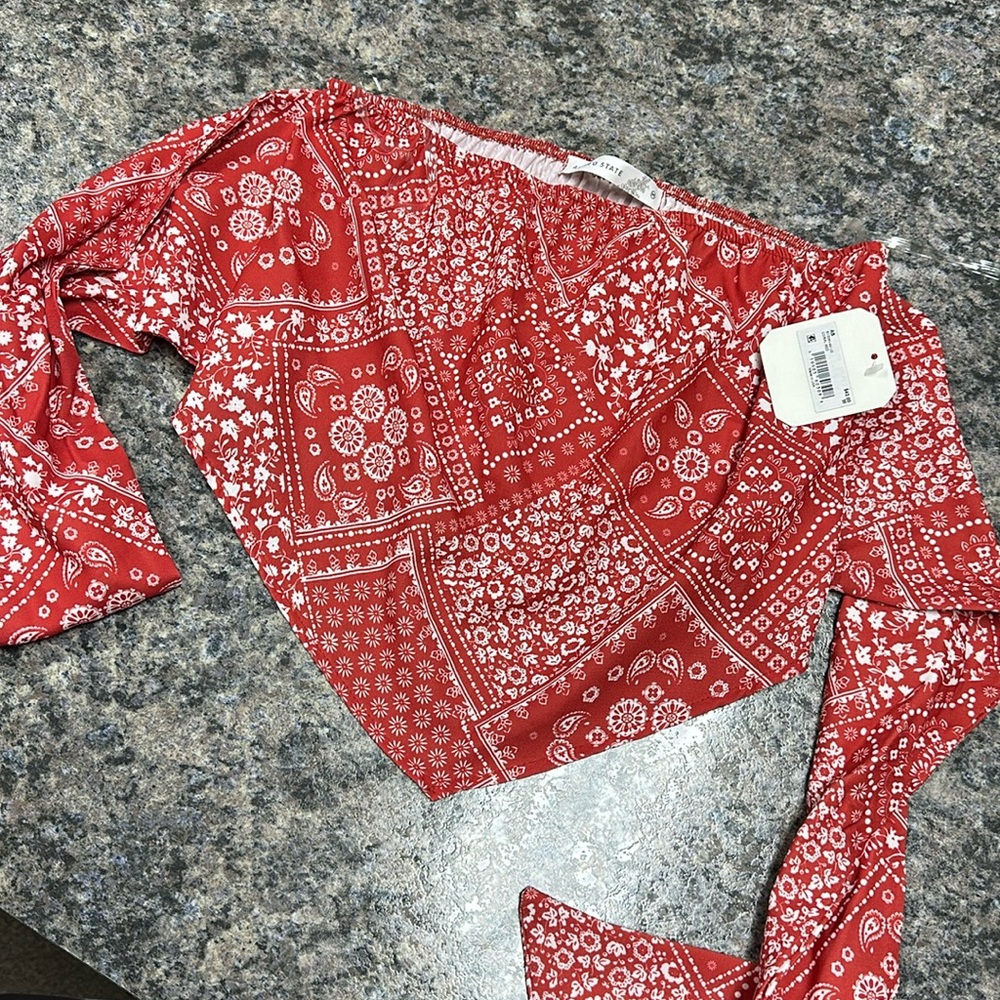 NWT altard state bandana tube top